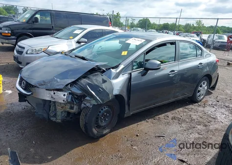 2013 Honda Civic Lx from USA, damaged, VIN 19XFB2F5XDE056074